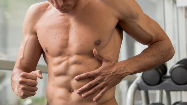 A gymgoer with skin irritation.