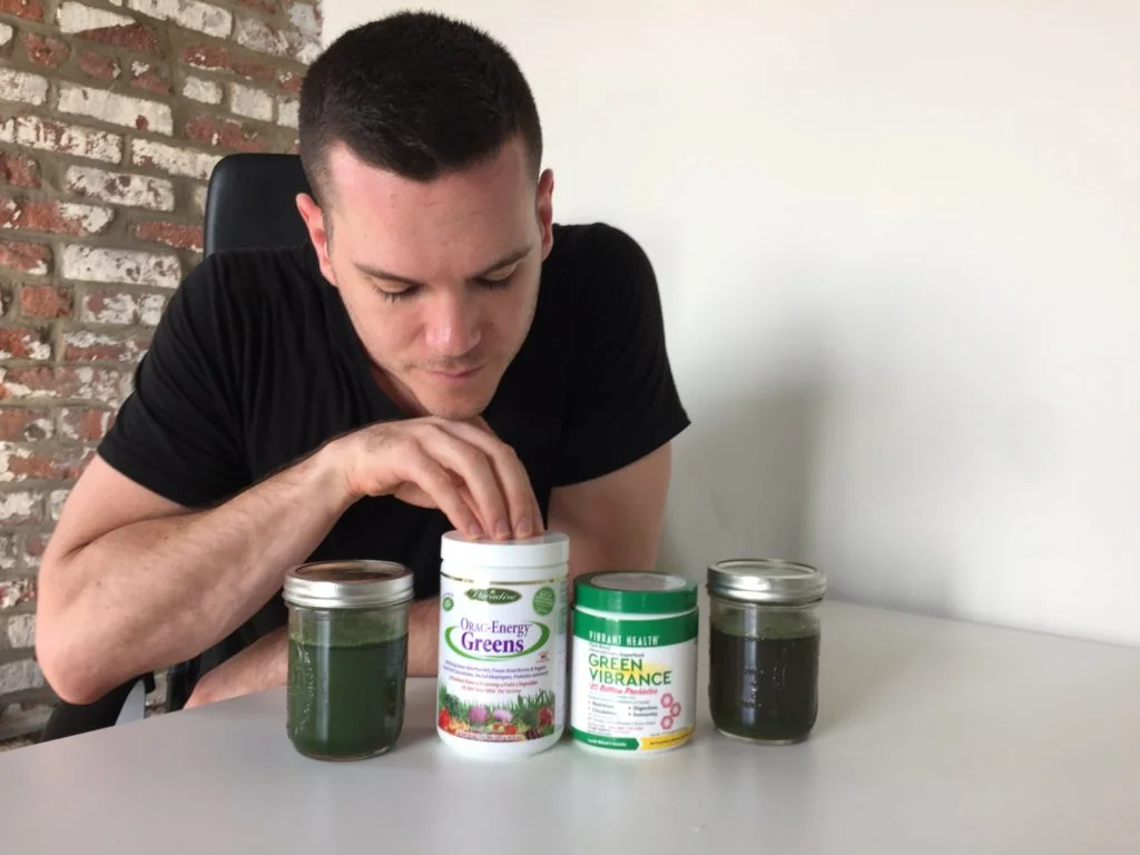 ORAC-Energy Greens vs. Green Vibrance Taste ORAC-Energy Greens vs. Green Vibrance Taste